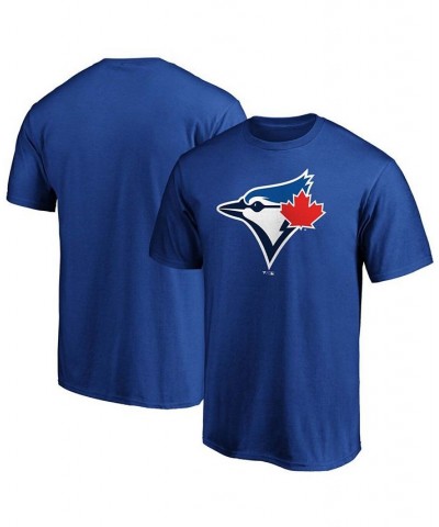 Men's Royal Toronto Blue Jays Official Logo T-shirt $17.27 T-Shirts