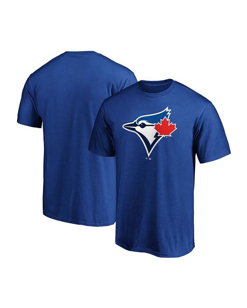 Men's Royal Toronto Blue Jays Official Logo T-shirt $17.27 T-Shirts