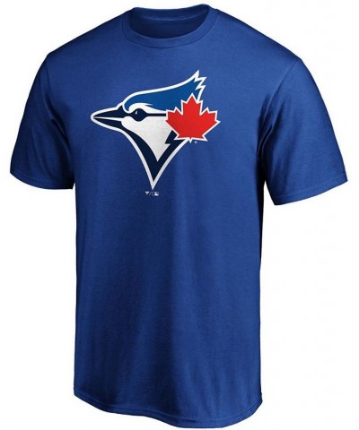 Men's Royal Toronto Blue Jays Official Logo T-shirt $17.27 T-Shirts