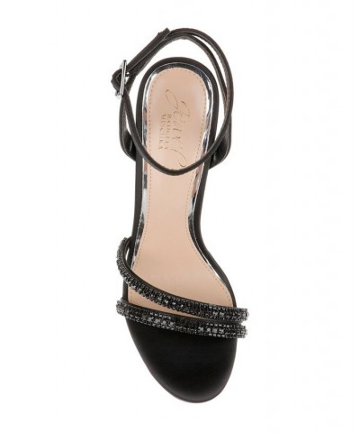 Women's Rochel Platform Evening Sandals Black $44.70 Shoes