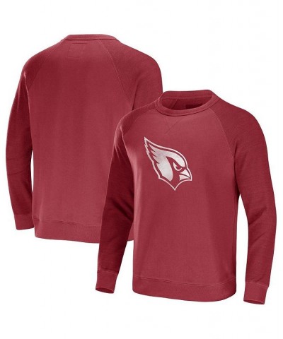 Men's NFL x Darius Rucker Collection by Cardinal Arizona Cardinals Raglan Fleece Pullover Sweatshirt $29.89 Sweatshirt