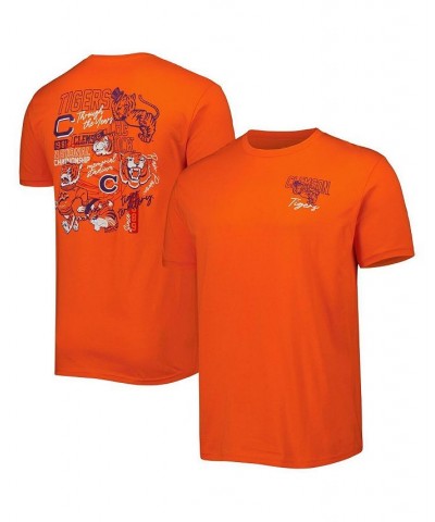 Men's Orange Clemson Tigers Vintage-Like Through the Years Two-Hit T-shirt $23.84 T-Shirts