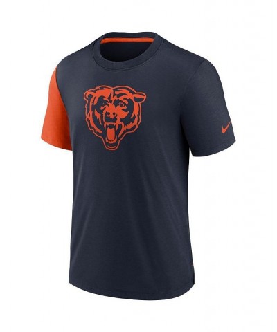 Men's Navy, Orange Chicago Bears Pop Performance T-shirt $20.00 T-Shirts