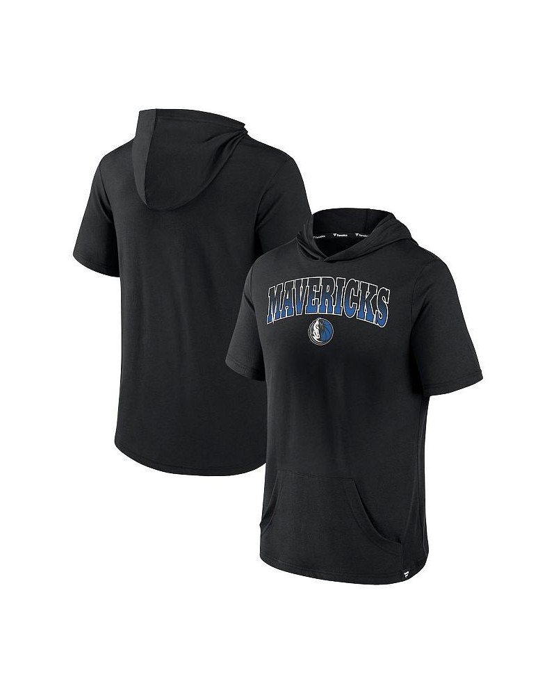 Men's Branded Black Dallas Mavericks Guard The Rim Hoodie T-shirt $22.39 T-Shirts