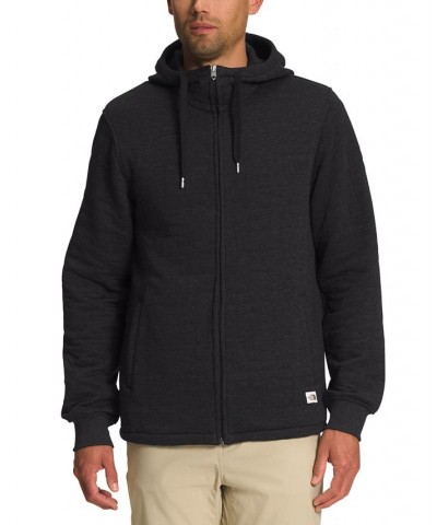 Men's Longs Peak Quilted Full Zip Hooded Jacket Black $73.14 Shirts