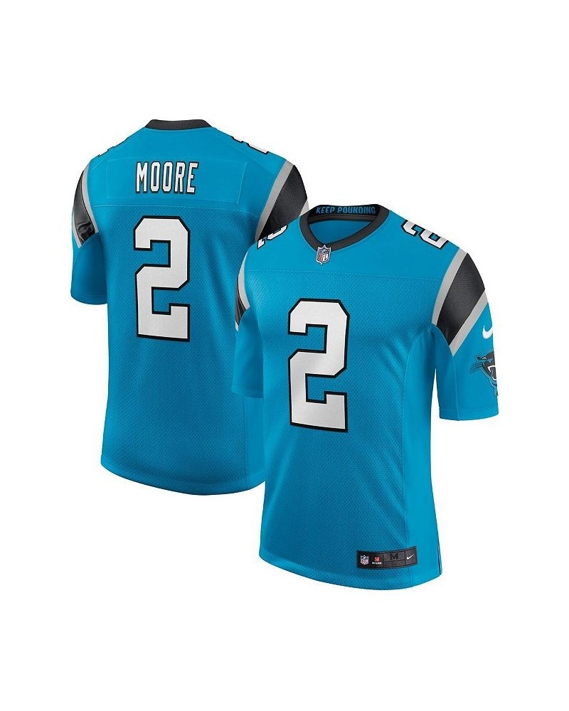 Men's D.J. Moore Blue Carolina Panthers Vapor Limited Jersey $64.60 Jersey