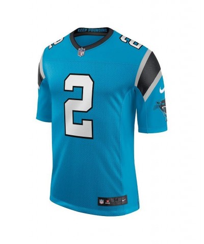 Men's D.J. Moore Blue Carolina Panthers Vapor Limited Jersey $64.60 Jersey