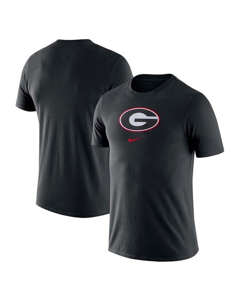 Men's Black Georgia Bulldogs Essential Logo T-shirt $16.00 T-Shirts