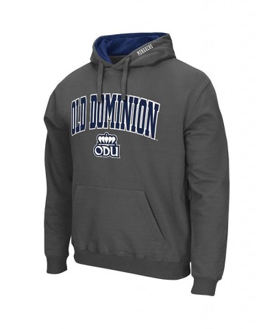 Men's Charcoal Old Dominion Monarchs Arch and Logo Pullover Hoodie $17.20 Sweatshirt