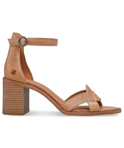 Women's Sarwa Ankle-Strap Dress Sandals Tan/Beige $41.65 Shoes