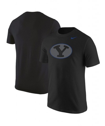 Men's Black BYU Cougars Logo Color Pop T-shirt $26.09 T-Shirts