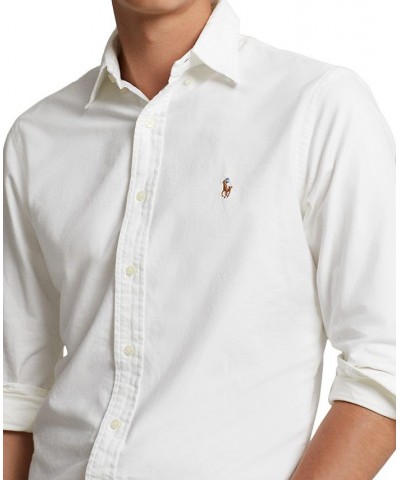 Men's Signature Oxford Shirt, Regular and Big & Tall White $40.50 Dress Shirts