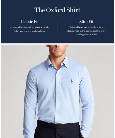 Men's Signature Oxford Shirt, Regular and Big & Tall White $40.50 Dress Shirts