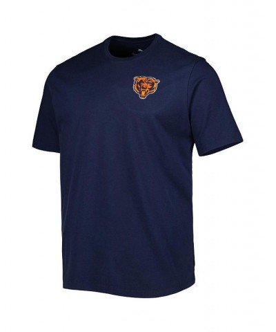 Men's Navy Chicago Bears Bali Skyline T-shirt $34.40 T-Shirts