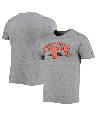 Men's Heathered Gray Syracuse Orange Upperclassman Reclaim Recycled Jersey T-shirt $18.90 T-Shirts