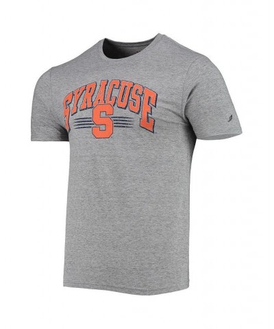 Men's Heathered Gray Syracuse Orange Upperclassman Reclaim Recycled Jersey T-shirt $18.90 T-Shirts