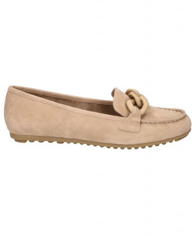 Women's Cullen Comfort Loafers Almond Suede Leather $54.60 Shoes