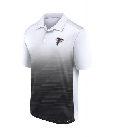 Men's Branded White, Black Atlanta Falcons Parameter Polo Shirt $33.79 Polo Shirts