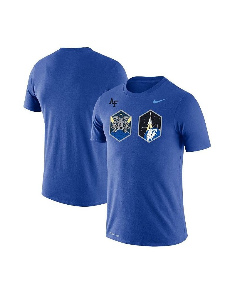 Men's Royal Air Force Falcons Space Force Rivalry Badge T-shirt $24.29 T-Shirts