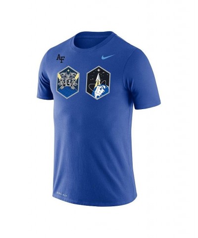 Men's Royal Air Force Falcons Space Force Rivalry Badge T-shirt $24.29 T-Shirts