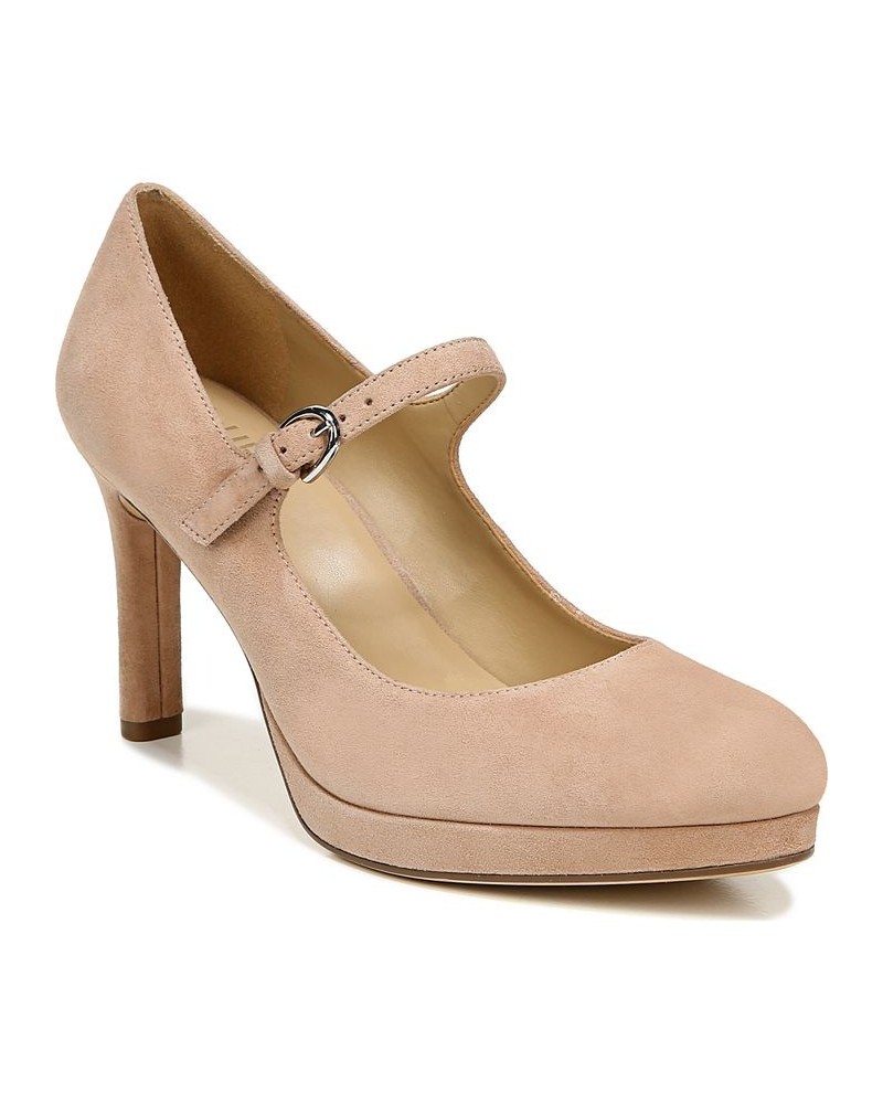 Talissa Mary Jane Pumps Tan/Beige $53.20 Shoes