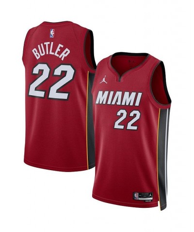 Men's Brand Jimmy Butler Red Miami Heat 2022/23 Statement Edition Swingman Jersey $54.99 Jersey