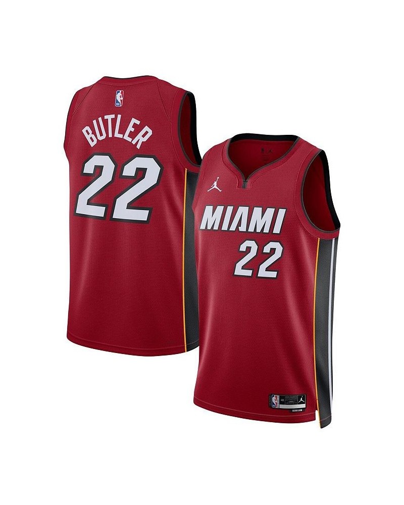 Men's Brand Jimmy Butler Red Miami Heat 2022/23 Statement Edition Swingman Jersey $54.99 Jersey