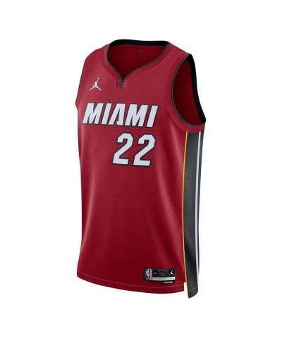 Men's Brand Jimmy Butler Red Miami Heat 2022/23 Statement Edition Swingman Jersey $54.99 Jersey