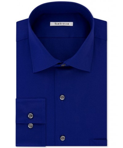 Men's Classic-Fit Wrinkle Free Flex Collar Stretch Solid Dress Shirt PD06 $20.25 Dress Shirts