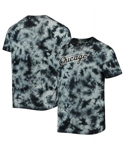 Men's Black Chicago White Sox Team Tie-Dye T-shirt $27.25 T-Shirts