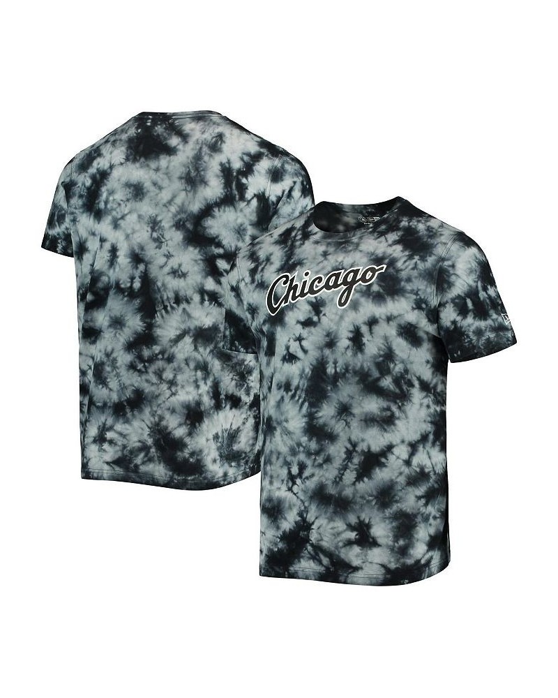 Men's Black Chicago White Sox Team Tie-Dye T-shirt $27.25 T-Shirts