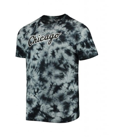 Men's Black Chicago White Sox Team Tie-Dye T-shirt $27.25 T-Shirts