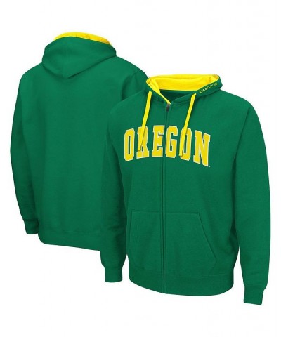 Men's Green Oregon Ducks Big and Tall Full-Zip Hoodie $36.39 Sweatshirt