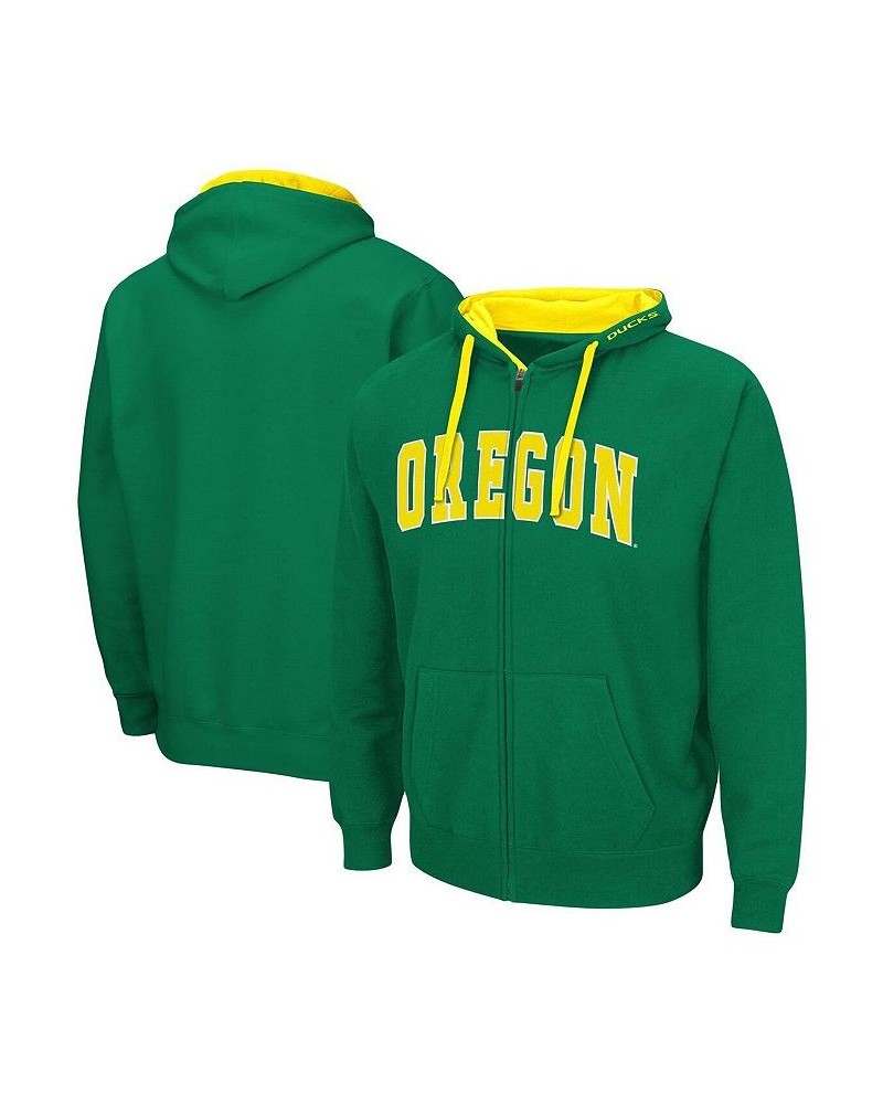 Men's Green Oregon Ducks Big and Tall Full-Zip Hoodie $36.39 Sweatshirt