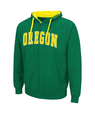 Men's Green Oregon Ducks Big and Tall Full-Zip Hoodie $36.39 Sweatshirt