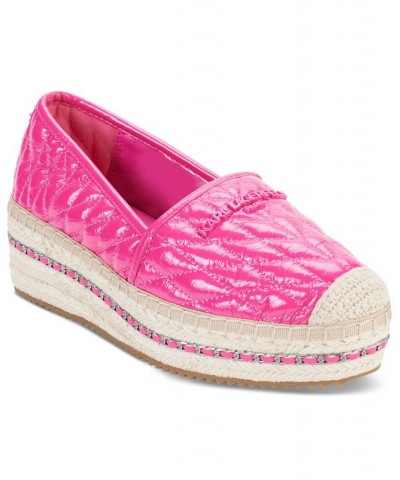 Women's Desta Slip-On Espadrille Platform Flats PD03 $73.14 Shoes