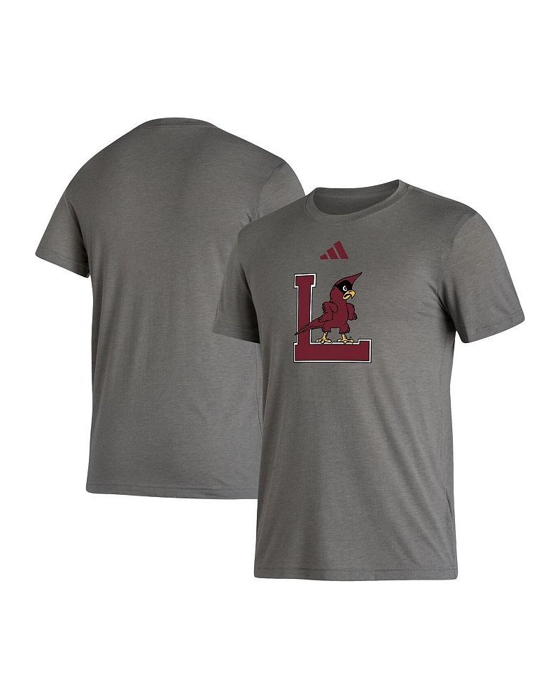 Men's Heather Gray Louisville Cardinals Modern Classic Tri-Blend T-shirt $26.54 T-Shirts