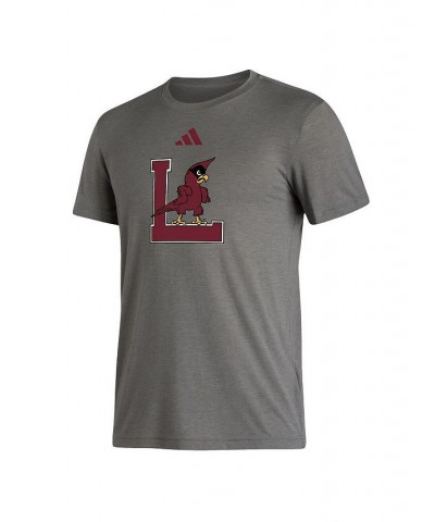 Men's Heather Gray Louisville Cardinals Modern Classic Tri-Blend T-shirt $26.54 T-Shirts