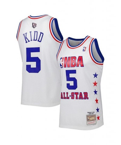 Men's Jason Kidd White Eastern Conference 2003 All Star Game Swingman Jersey $62.35 Jersey