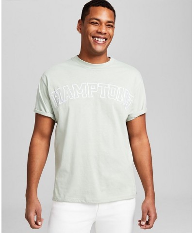 Men's Hamptons Embroidered T-Shirt Green $16.80 T-Shirts