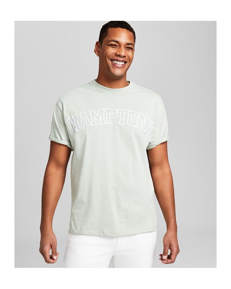 Men's Hamptons Embroidered T-Shirt Green $16.80 T-Shirts