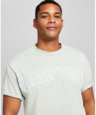 Men's Hamptons Embroidered T-Shirt Green $16.80 T-Shirts