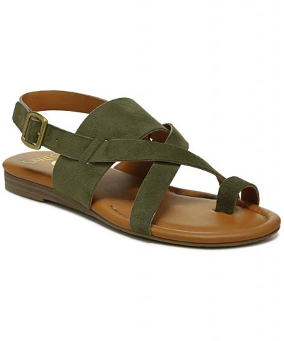 Gia Strappy Sandals Green $46.87 Shoes