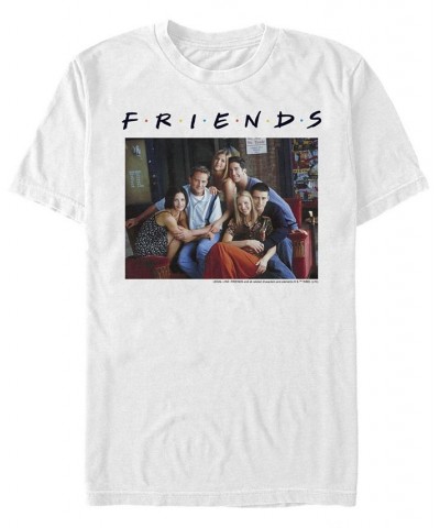 Friends Men's Couch Group Portrait Short Sleeve T-Shirt $16.45 T-Shirts