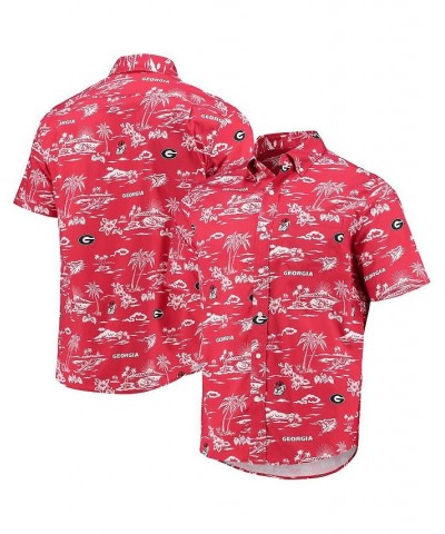 Men's Red Georgia Bulldogs Classic Button-Down Shirt $39.00 Shirts