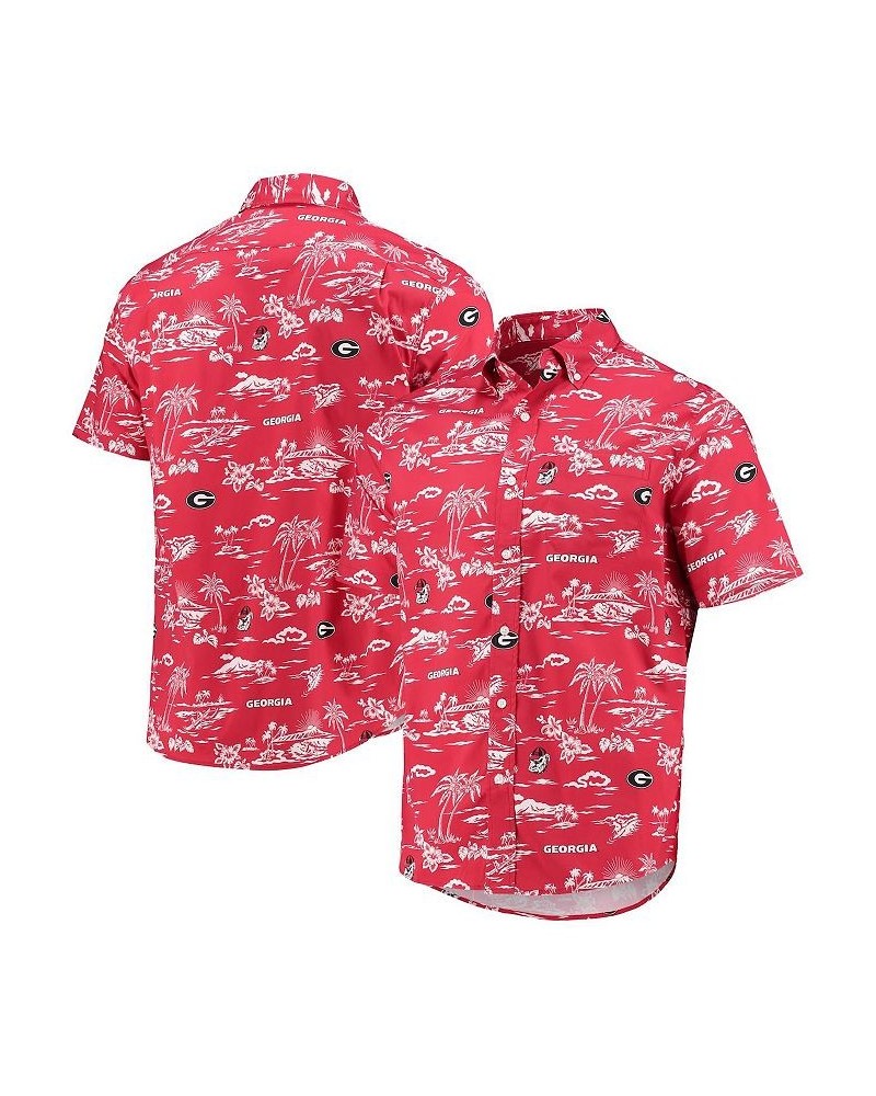 Men's Red Georgia Bulldogs Classic Button-Down Shirt $39.00 Shirts