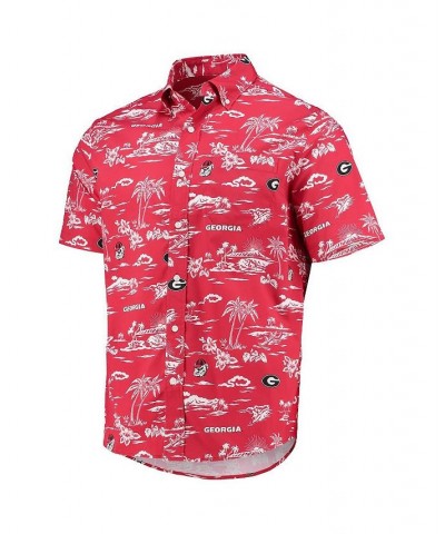 Men's Red Georgia Bulldogs Classic Button-Down Shirt $39.00 Shirts