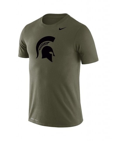 Men's Olive Michigan State Spartans Tonal Logo Legend Performance T-shirt $20.00 T-Shirts