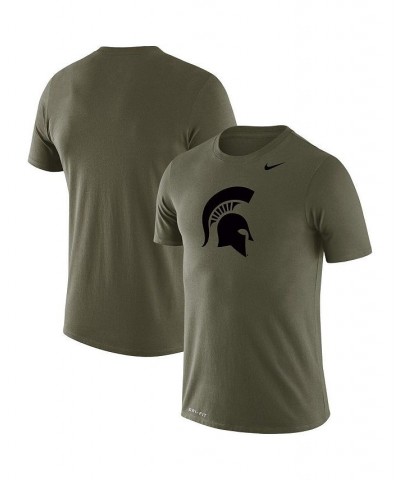 Men's Olive Michigan State Spartans Tonal Logo Legend Performance T-shirt $20.00 T-Shirts