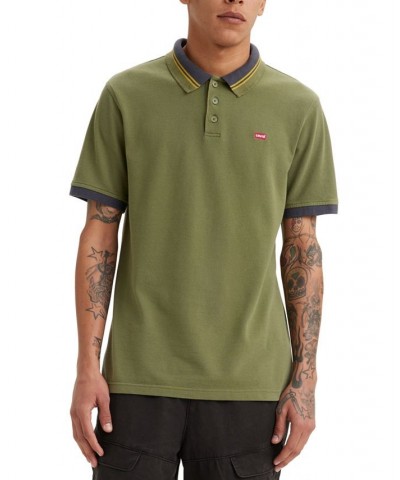 Men's Housemark Short Sleeve Polo Shirt Green $18.90 Polo Shirts